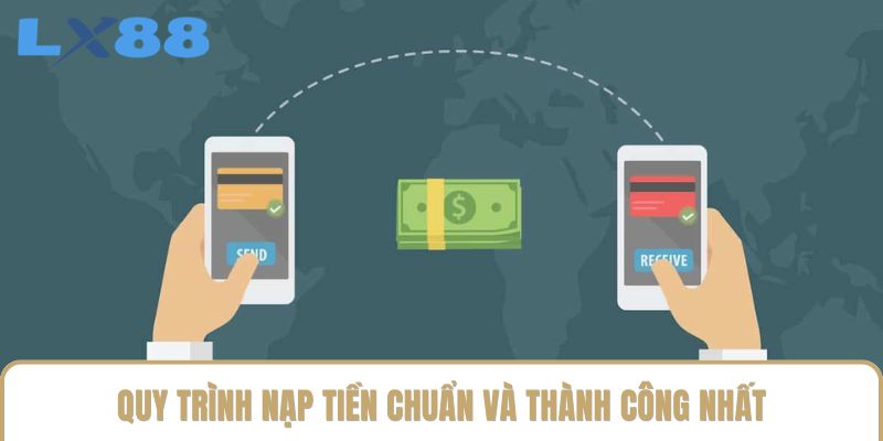 Quy trình nạp tiền chuẩn và thành công nhất Quy trình nạp tiền chuẩn và thành công nhất